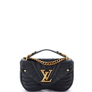 Louis Vuitton PM New Wave Chain Bag Quilted Leather